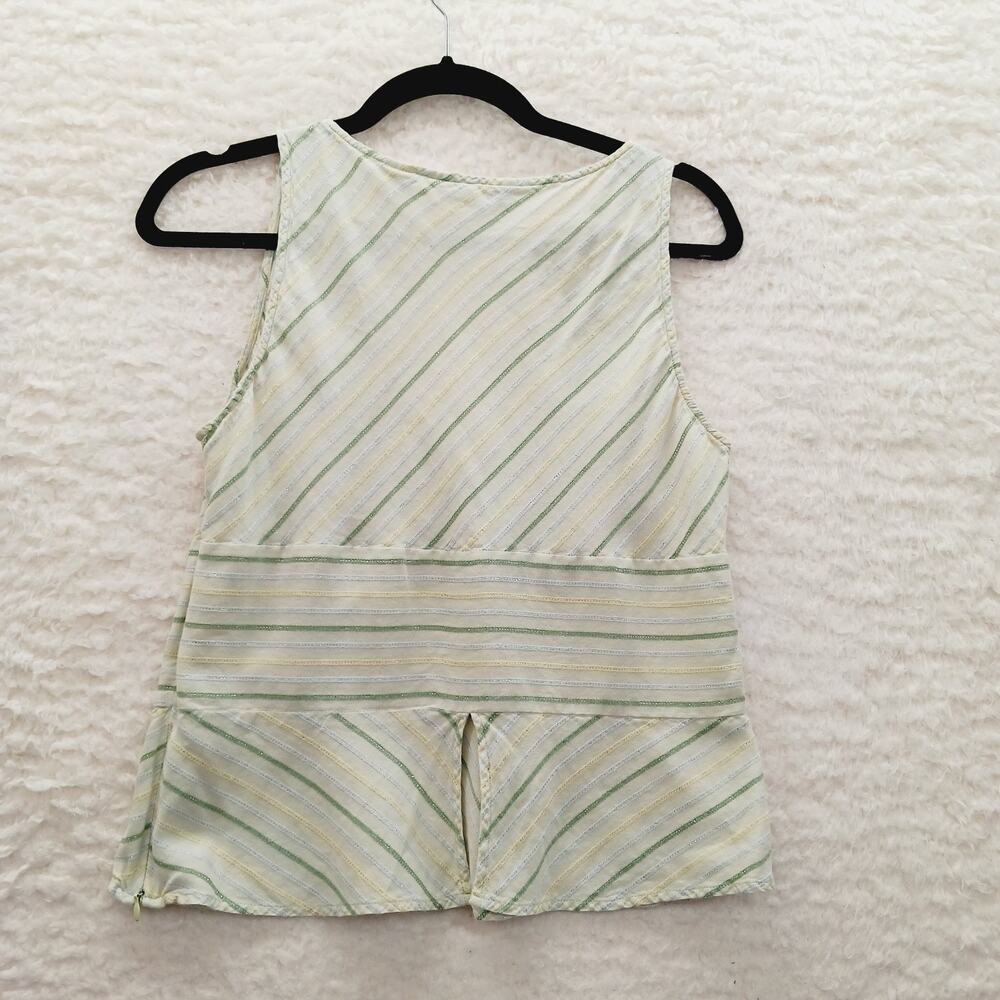 Blouse Metallic Babydoll Indie Sleaze Boho Festival Couquette Whimsy Y2K Size M